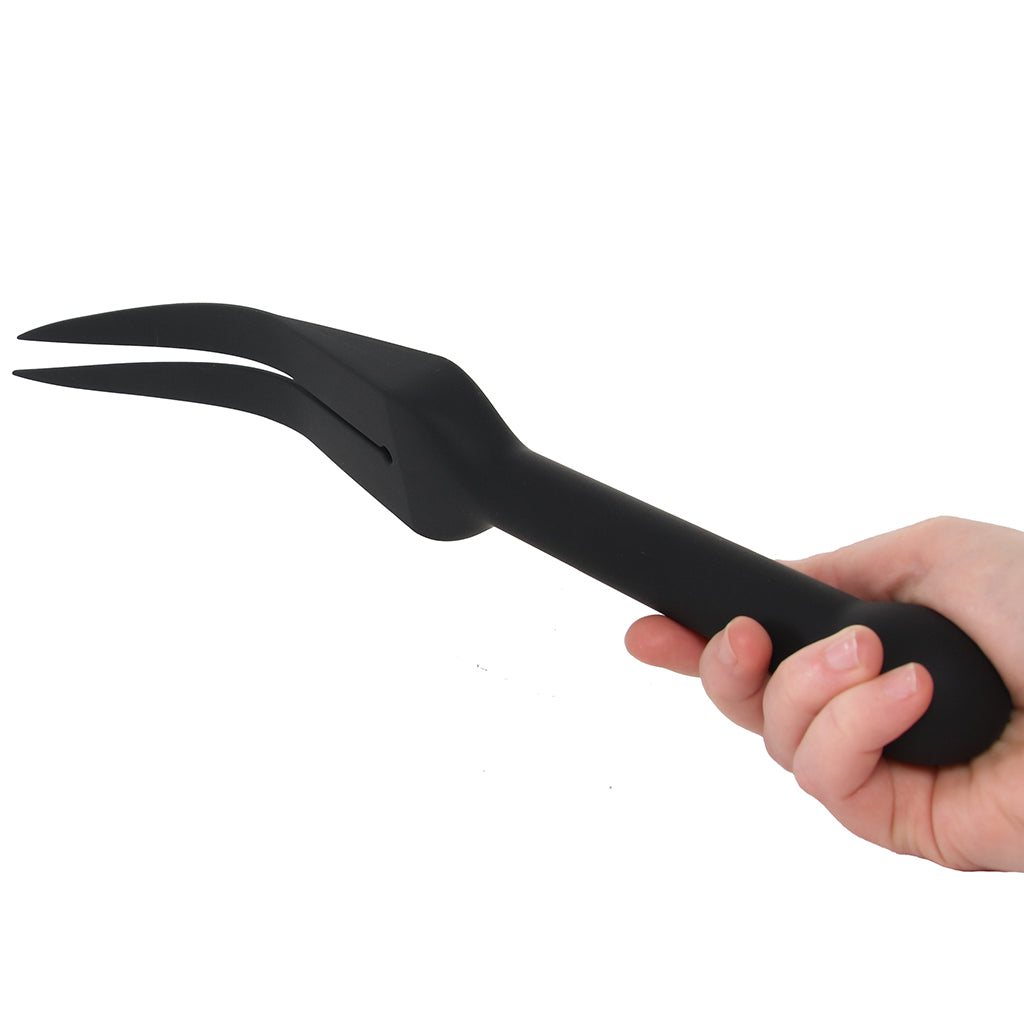Edge Silicone Tawse with Insertable Handle Bondage and Fetish > Whips and Crops