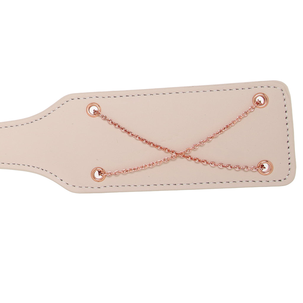 S&M Peaches 'n CreaMe Chain Impression Paddle Bondage and Fetish > Whips and Crops