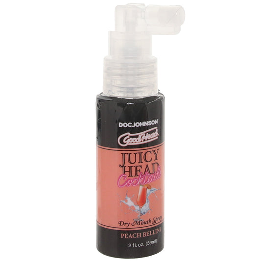 GoodHead Juicy Mouth Spray 2oz/59ml in Peach Bellini Lubes and Lotions > Flavored Sex Lubes