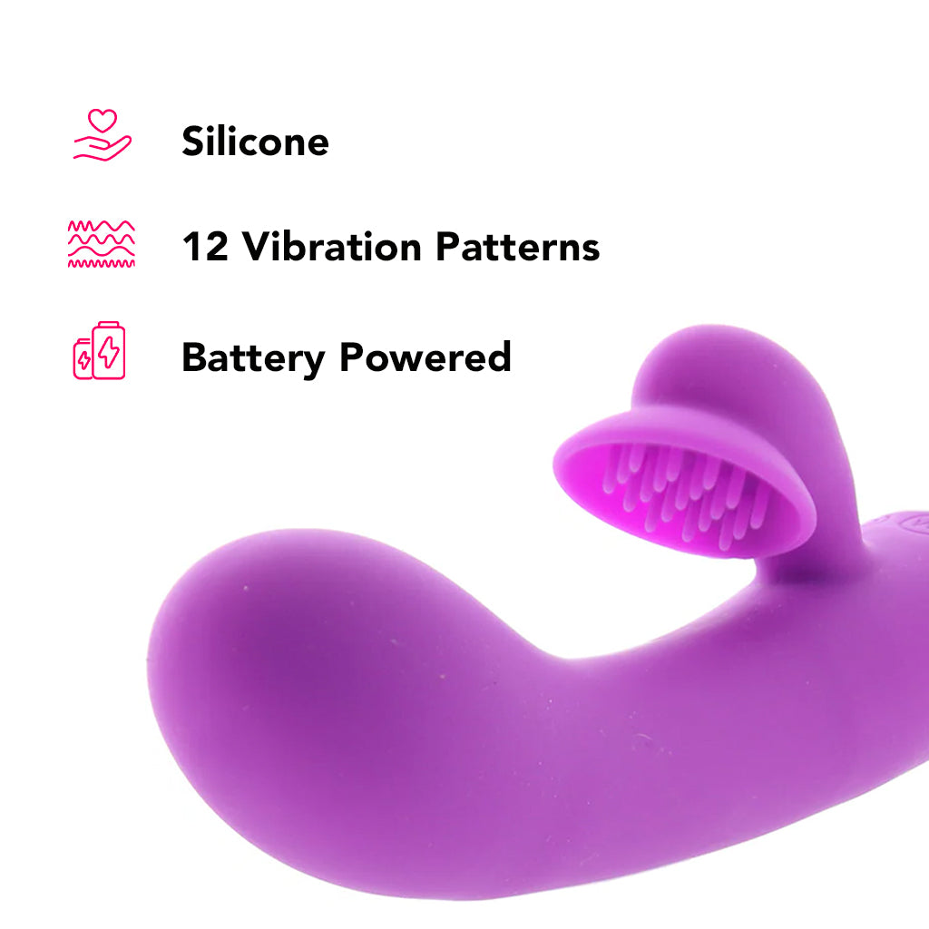 PinkCherry G Spot Dual Vibrator Vibrators > Rabbit Vibrators
