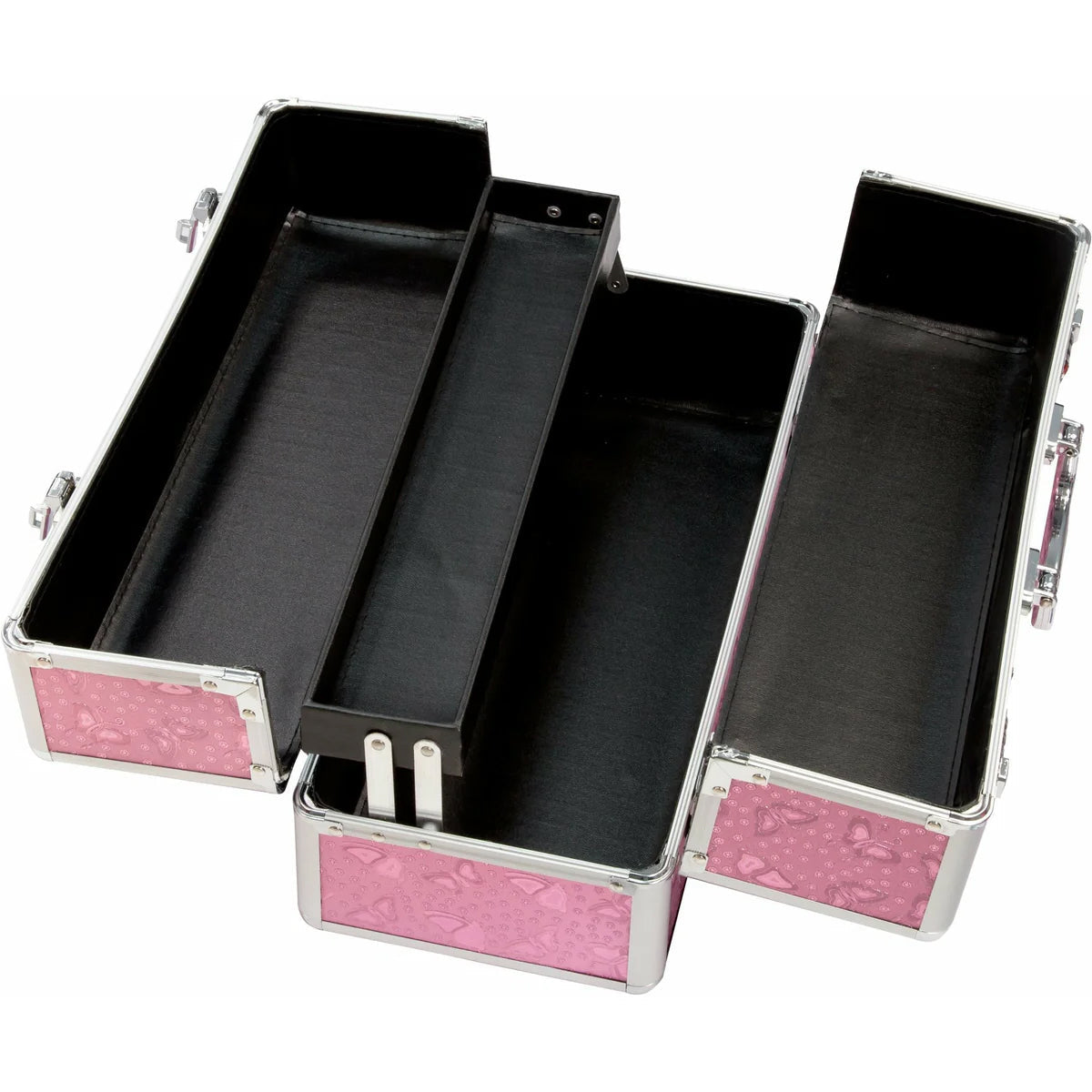 Simple and True Lockable Large Vibrator Case in Pink Toy Storage