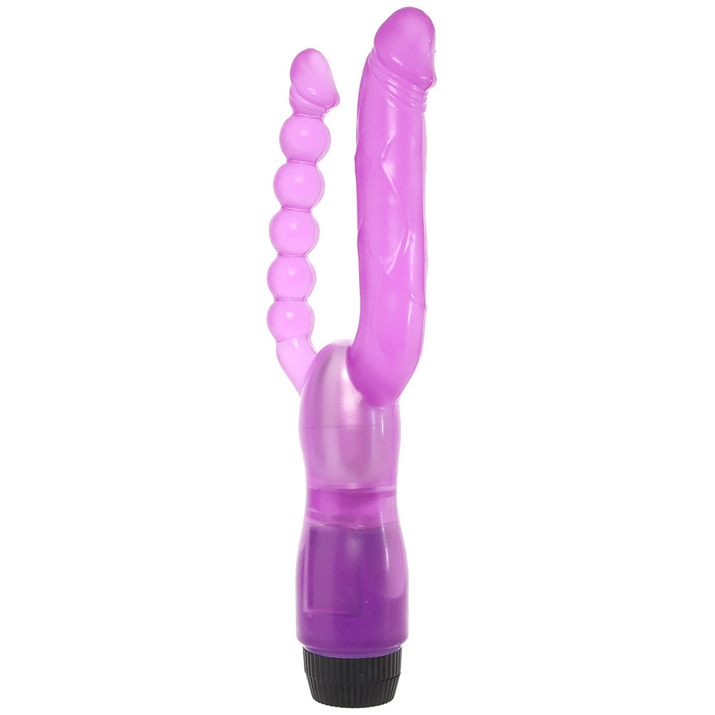 PinkCherry Dual Penetrator Vibe Vibrators > Double Penetration