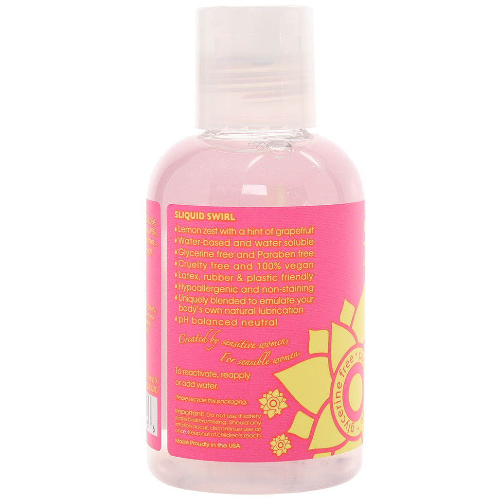 Swirl Flavored Lube 4.2oz/125ml in Pink Lemonade Lubes and Lotions > Flavored Sex Lubes