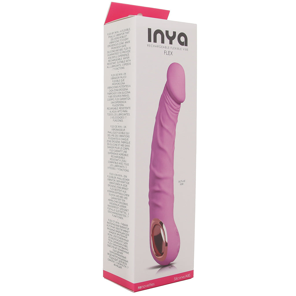Inya Flex Rechargeable Vibe Vibrators > Realistic Vibrator Dildos