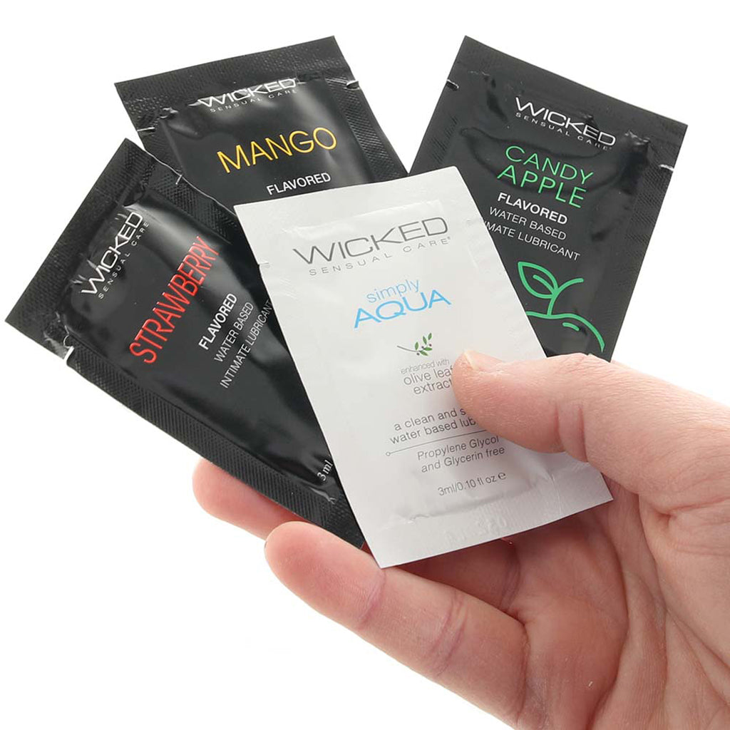 Teasers Fresh Fruit Lube Sampler Lubes and Lotions > Flavored Sex Lubes