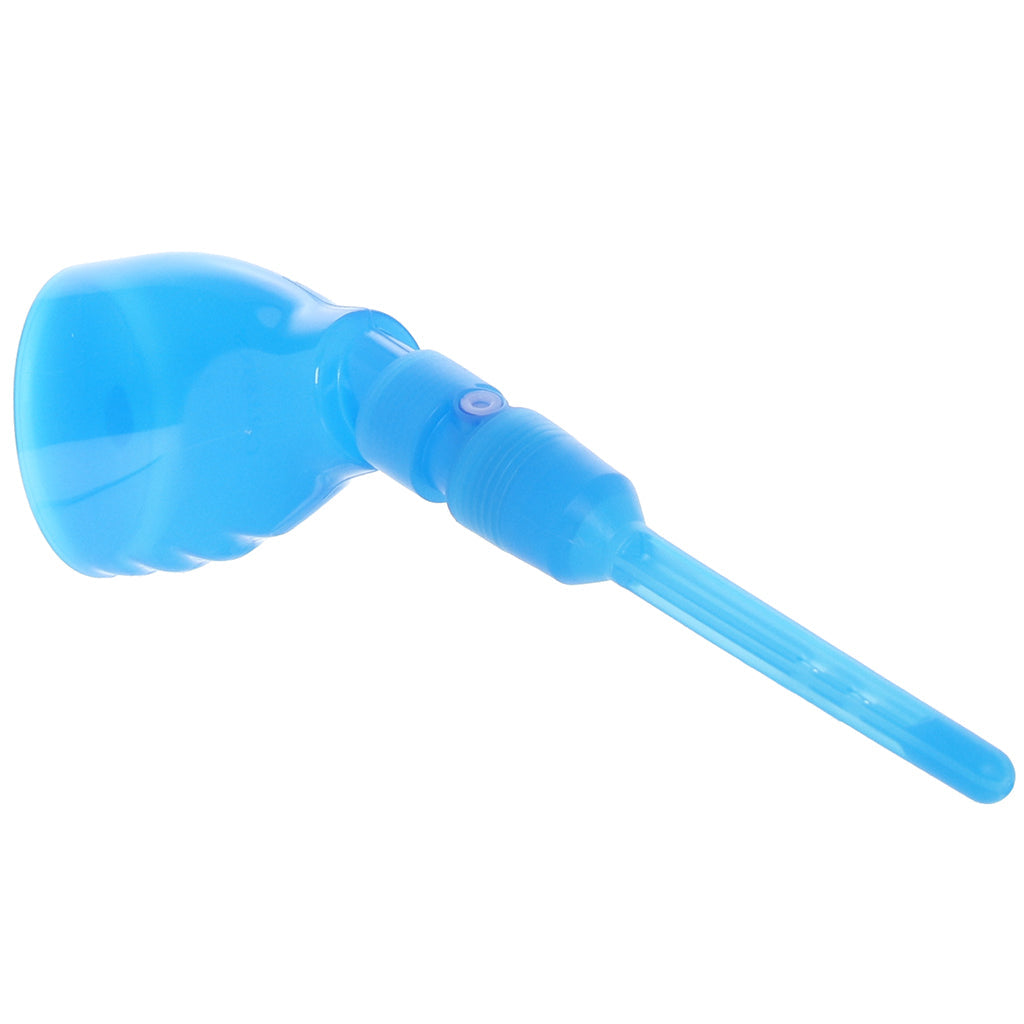One-Way Ultimate Douche in Blue Anal Sex Toys > Douche and Enema