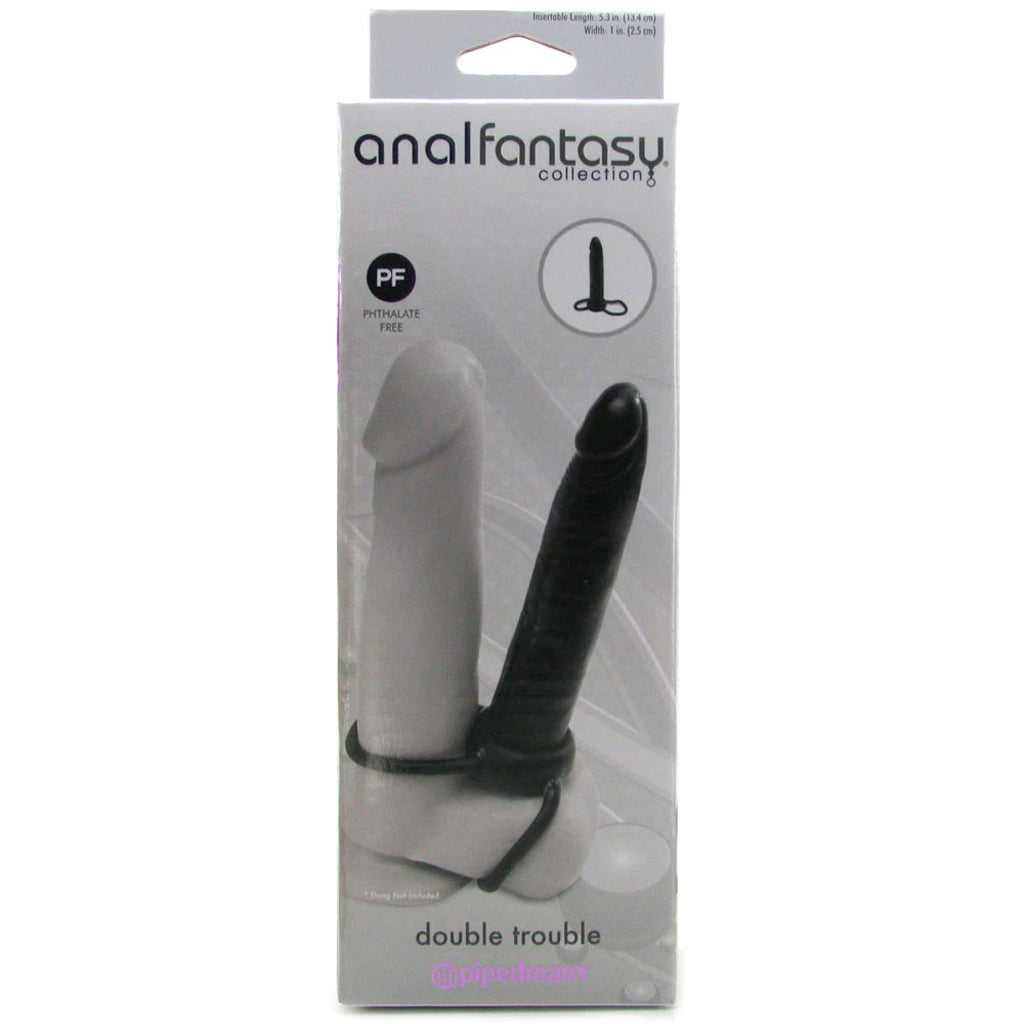 Anal Fantasy Double Trouble Dildo Dildo Sex Toys > Anal Dildos
