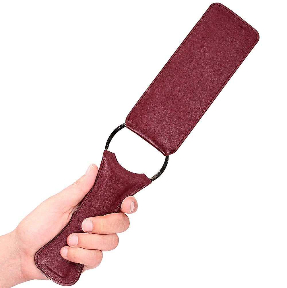 Ouch! Halo Paddle in Burgundy Bondage and Fetish > Whips and Crops