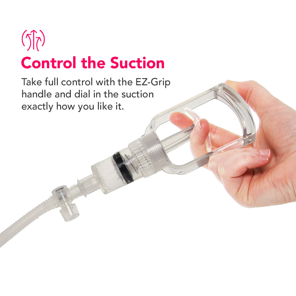 PDX Elite ViewTube Vac XXL Stroker with Hand Pump Male Masturbators > Discreet Masturbators