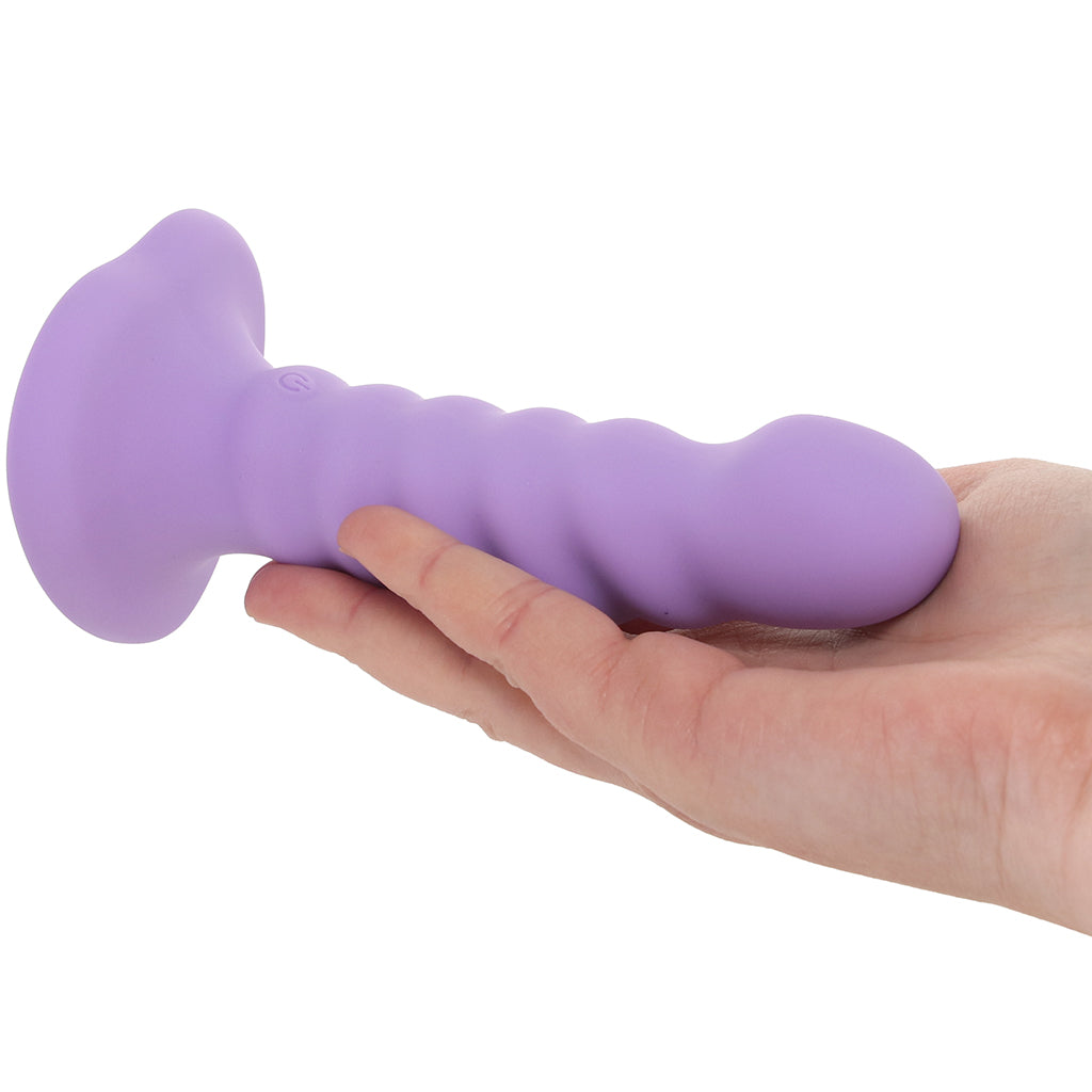Colours 5 Inch Ribbed Remote Vibe in Purple Vibrators > G-Spot Vibrators