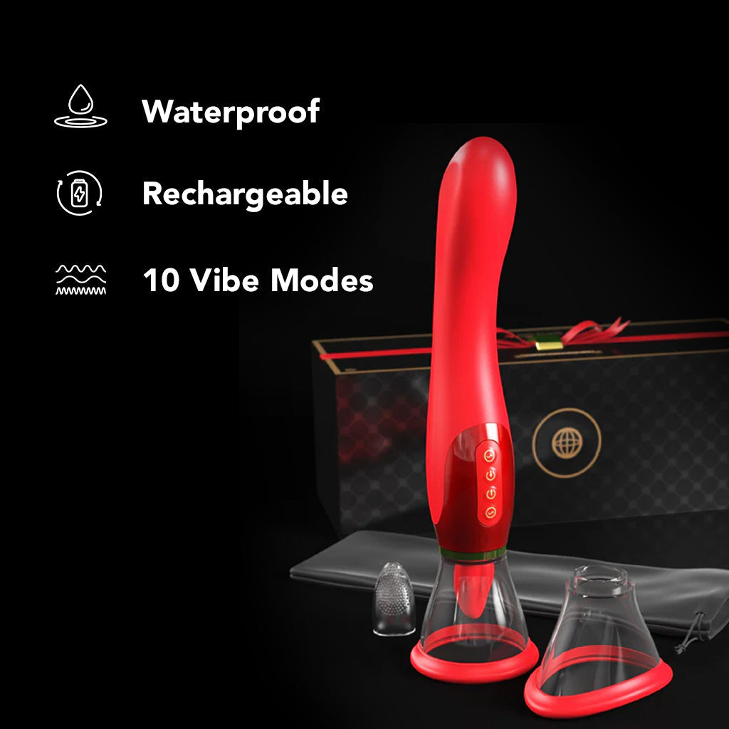 Luxury Edition Ultimate Pleasure Clitoral Pump Vibe Vibrators > Clitoral Stimulators
