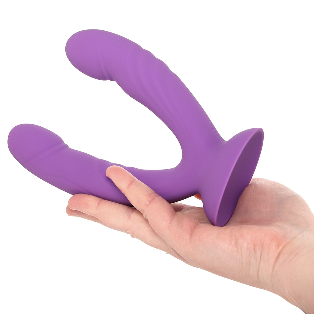 Inya Duet Vibrating Double Dildo in Purple Vibrators > Double Penetration