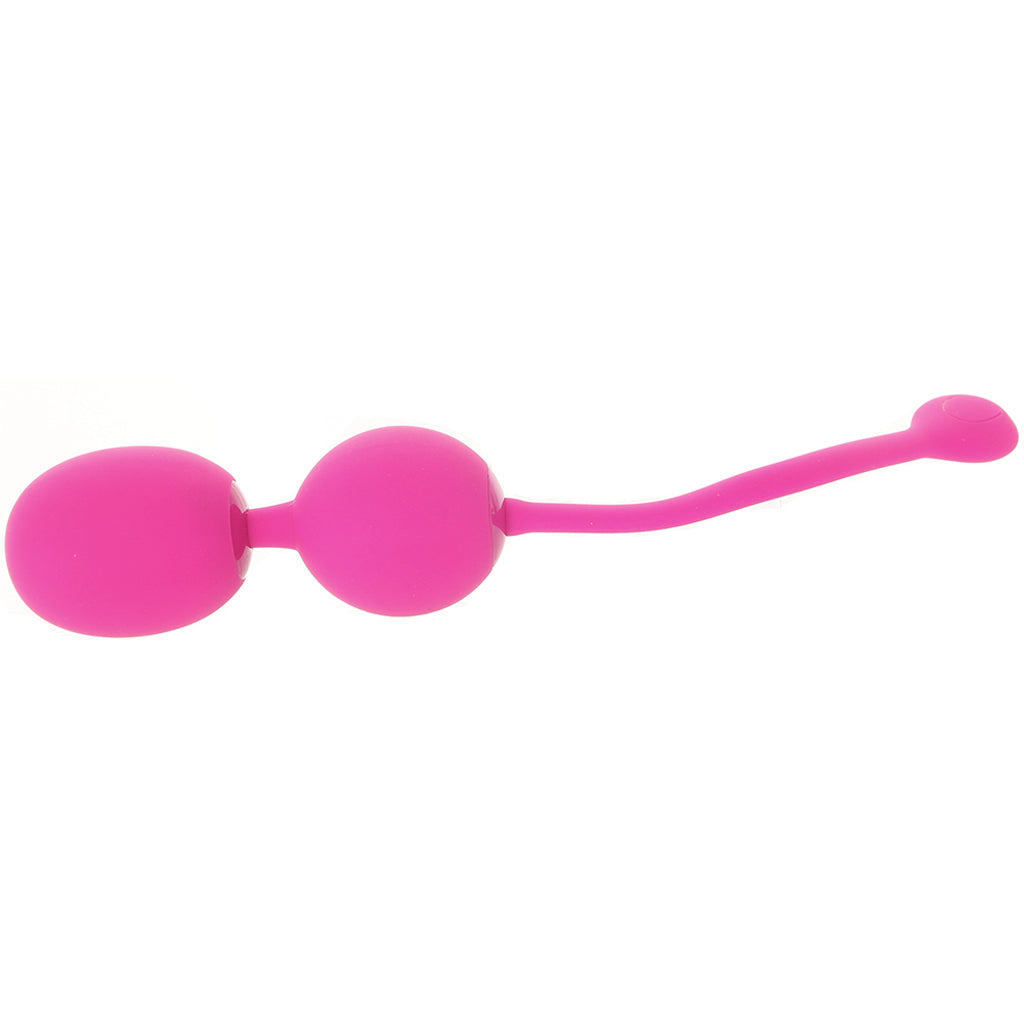 Dual Rechargeable Silicone Kegel Balls in Pink Kegel, Ben Wa and Pelvic Health Tools