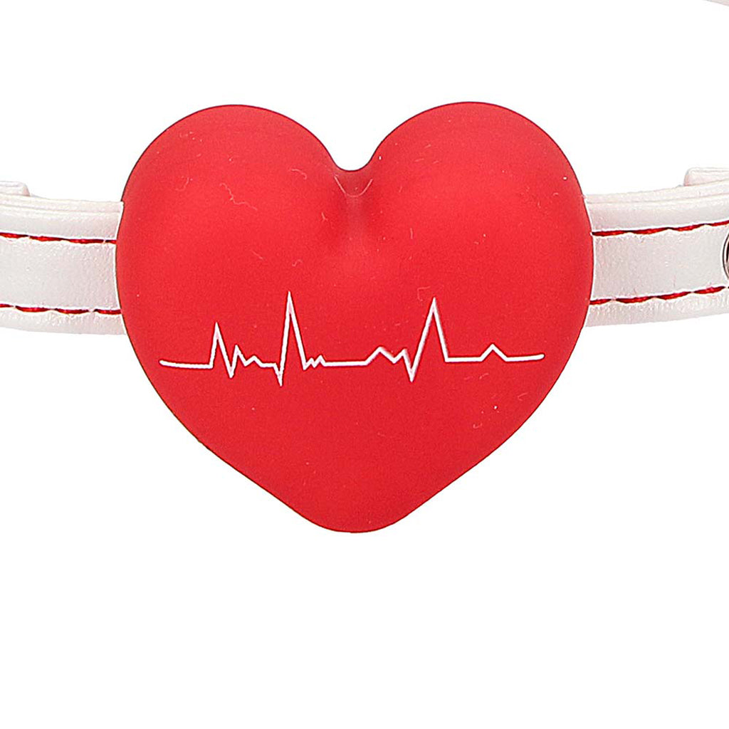 Ouch! Nurse Themed Heart Gag Bondage and Fetish > Ball Gags & Mouth Restraints