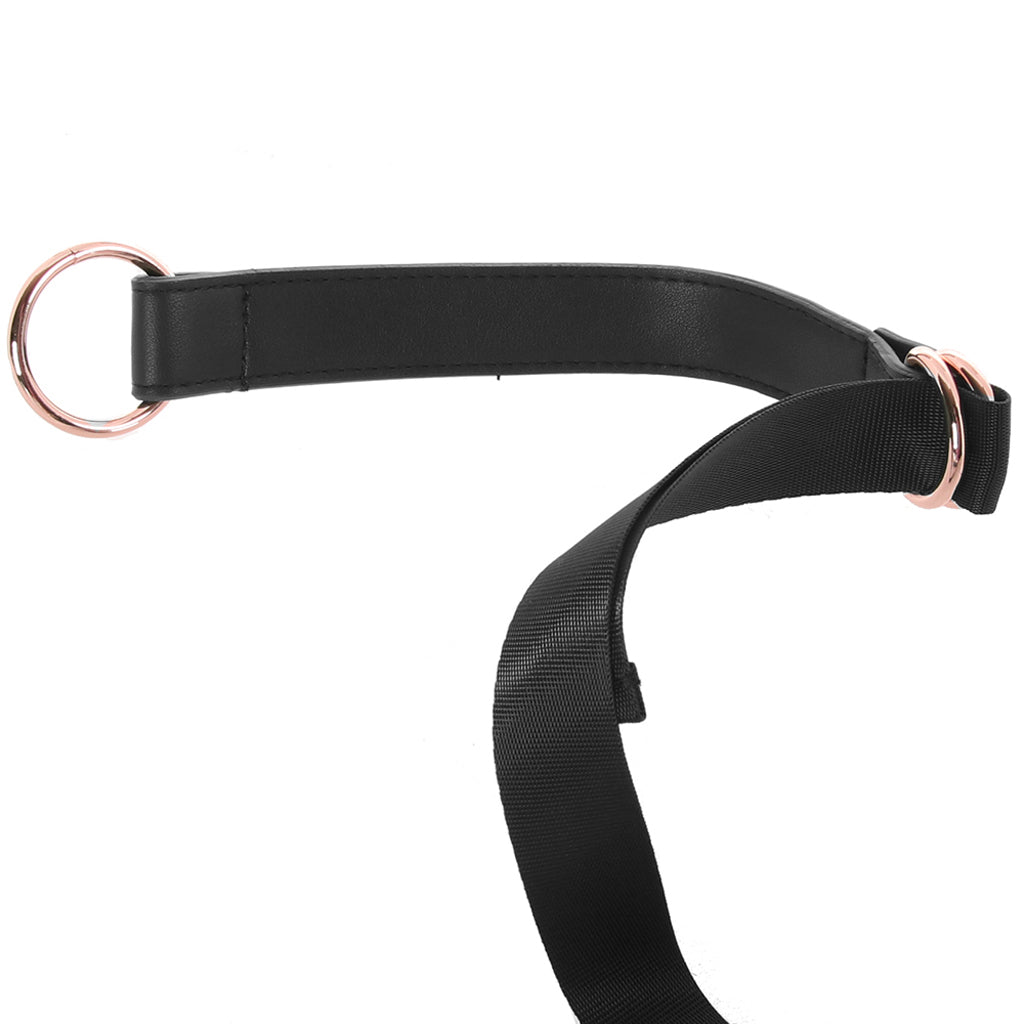 Bondage Couture Tie Down Straps in Rose Gold Bondage and Fetish > Restraints