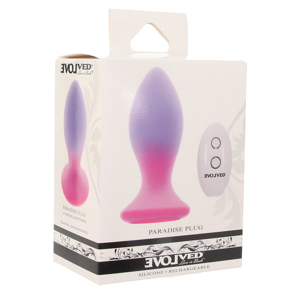 Paradise Remote Vibrating Butt Plug Anal Sex Toys > Butt Plugs