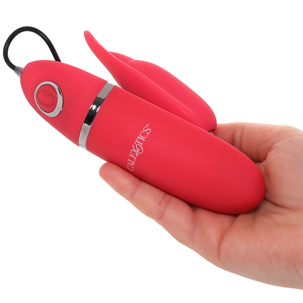 Power Play Flickering Tongue Vibe in Pink Vibrators > Clitoral Stimulators