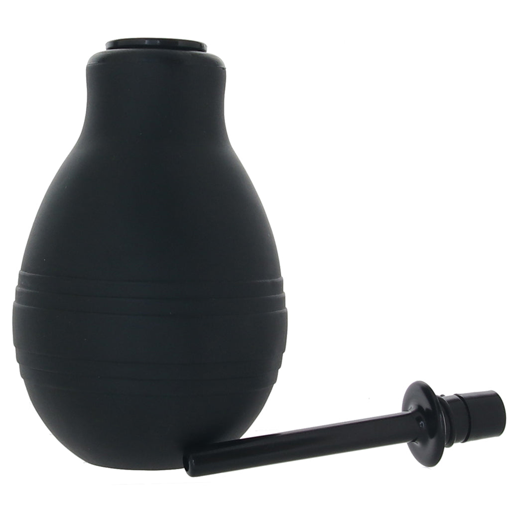 One-Way Anal Douche in Black Anal Sex Toys > Douche and Enema