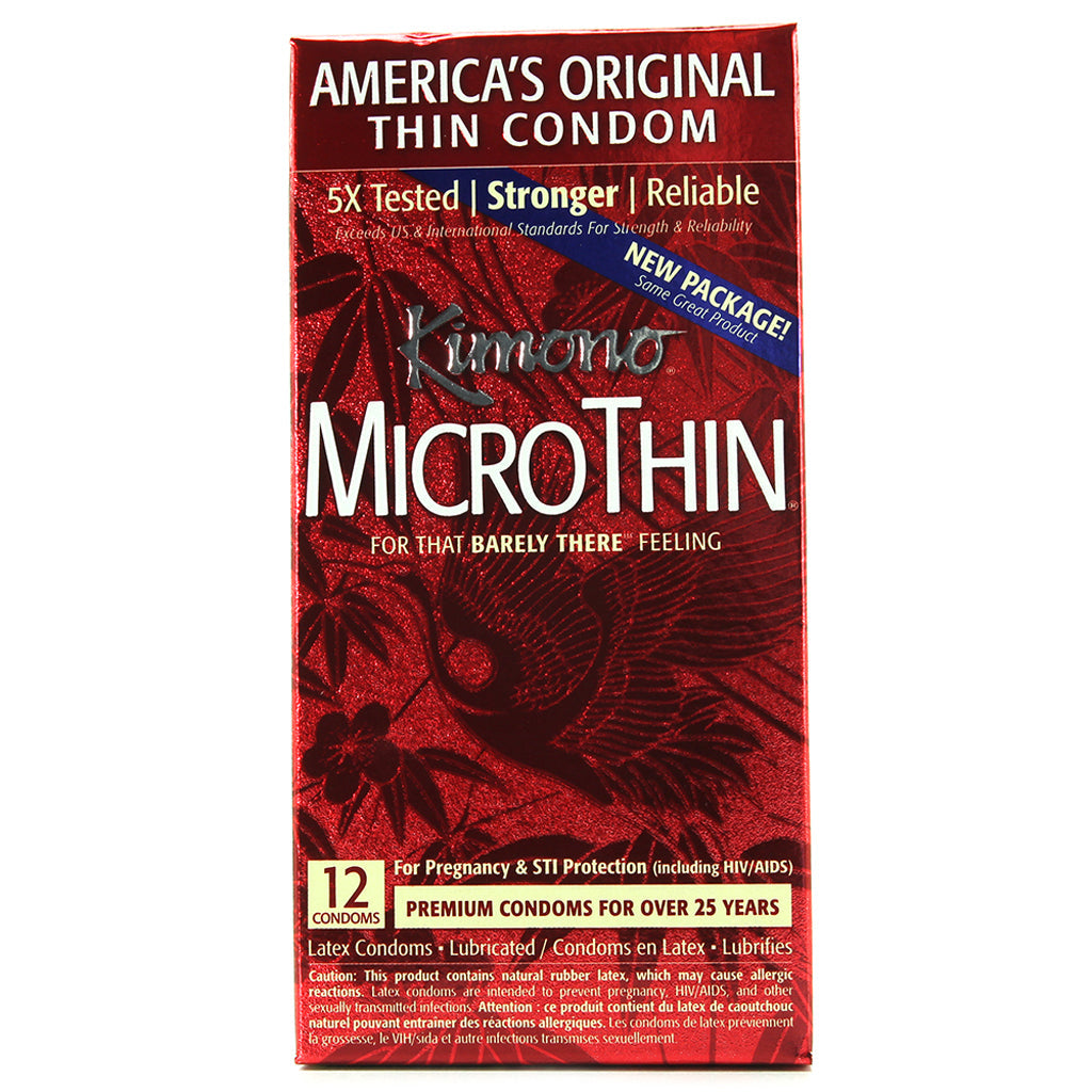 MicroThin Condoms in 12 Pack Condoms