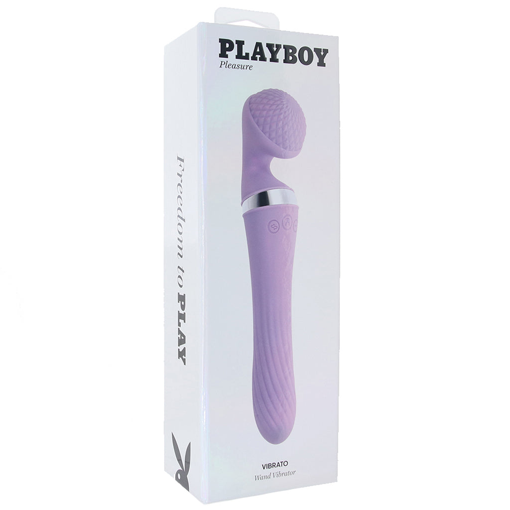 Playboy Vibrato Spinning Wand Vibe Vibrators > Clitoral Stimulators