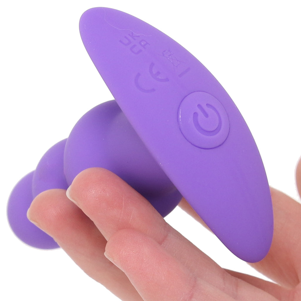 Basic Essentials Vibrating Beaded Anal Probe Anal Sex Toys > Butt Plugs