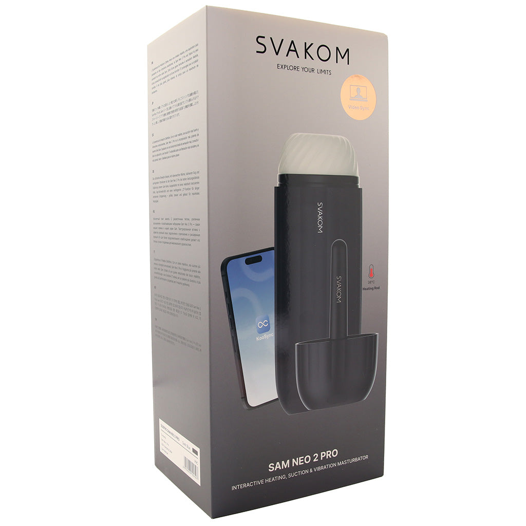 Sam Neo 2 Pro Heating, Sucking & Vibrating Masturbator Male Masturbators > Auto Strokers