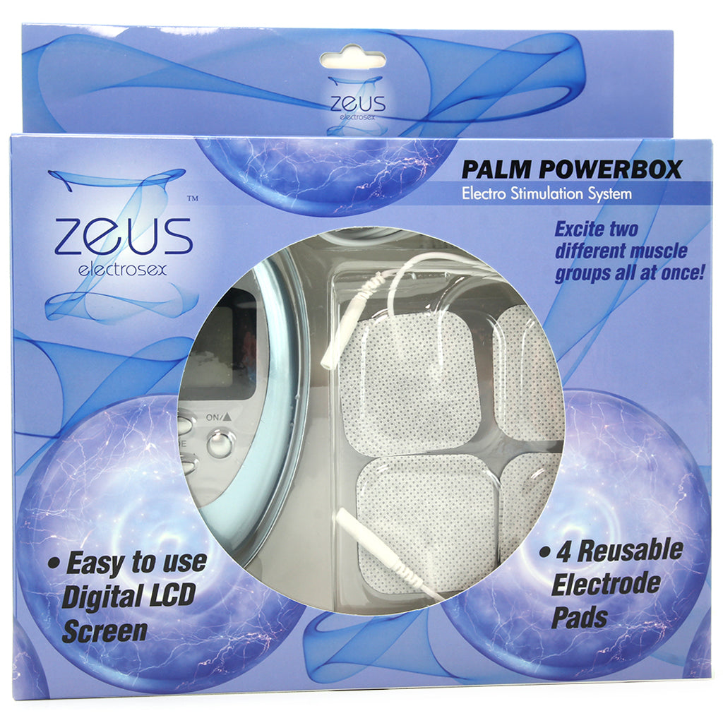Zeus Palm Power Box with Pads Bondage and Fetish > Electro Stim