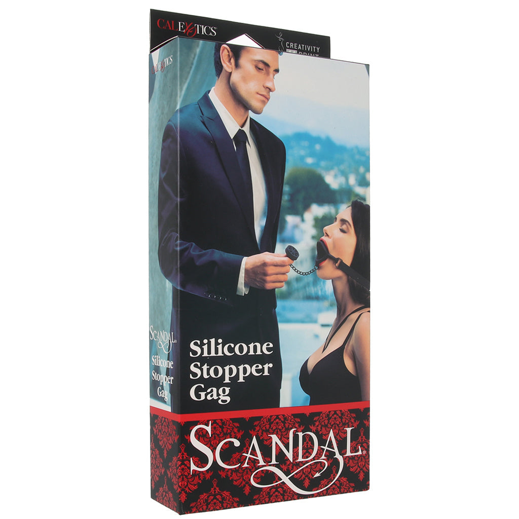 Scandal Silicone Stopper Gag Bondage and Fetish > Ball Gags & Mouth Restraints