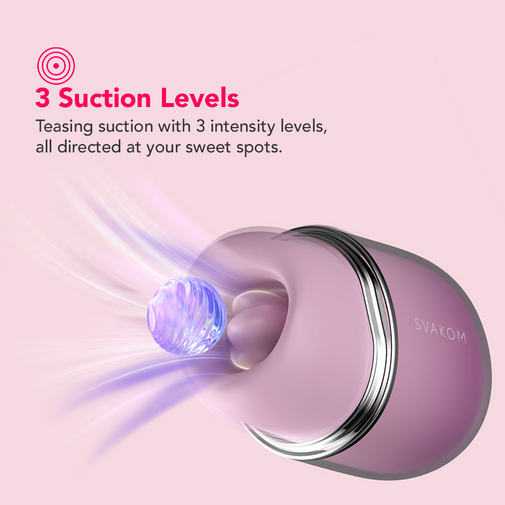 Klitty Dual-Action Licking & Suction Stimulator 🩷 JoyfulPink.com Vibrators > Clitoral Stimulators