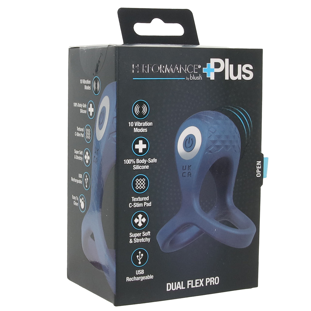 Performance Plus Dual Flex Pro Vibrating Cock Ring