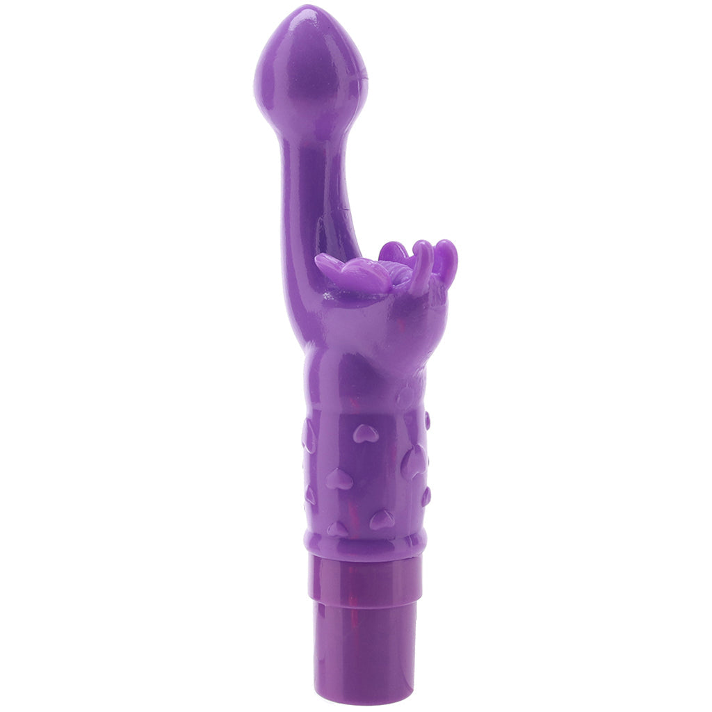 Rechargeable Butterfly Kiss Vibe in Purple Vibrators > G-Spot Vibrators