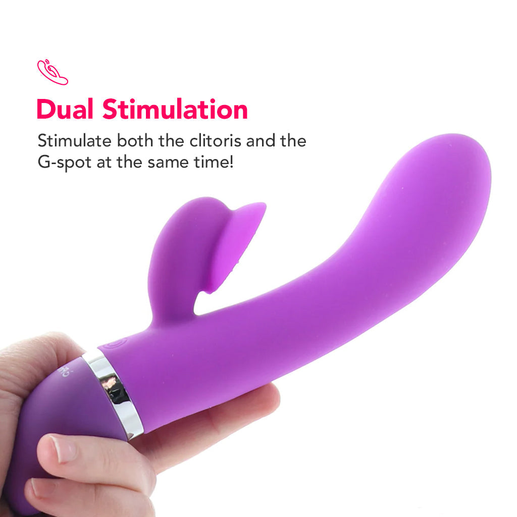 PinkCherry G Spot Dual Vibrator Vibrators > Rabbit Vibrators