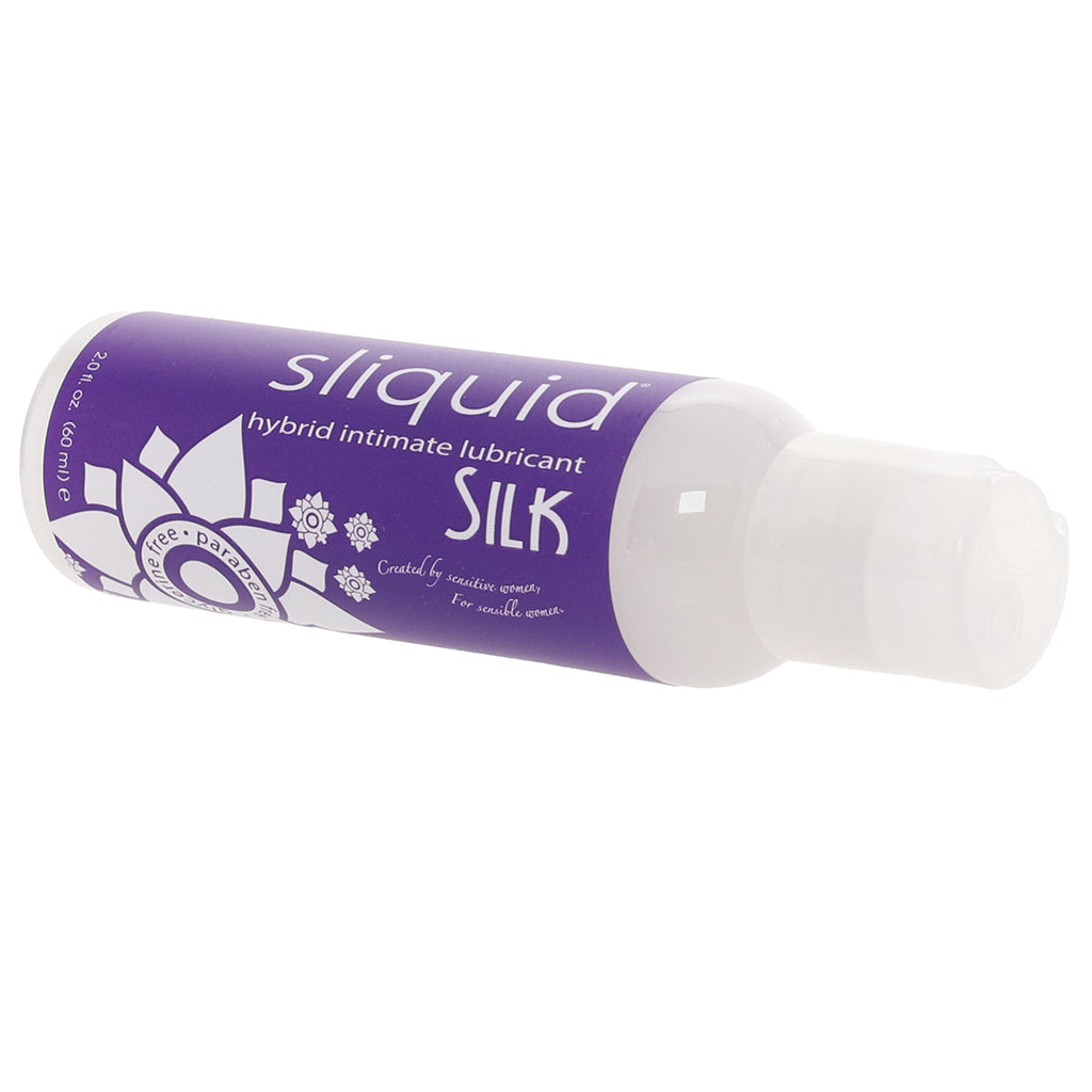 Silk Hybrid Intimate Lubricant in 2oz/60 ml Lubes and Lotions > Hybrid Lubricants