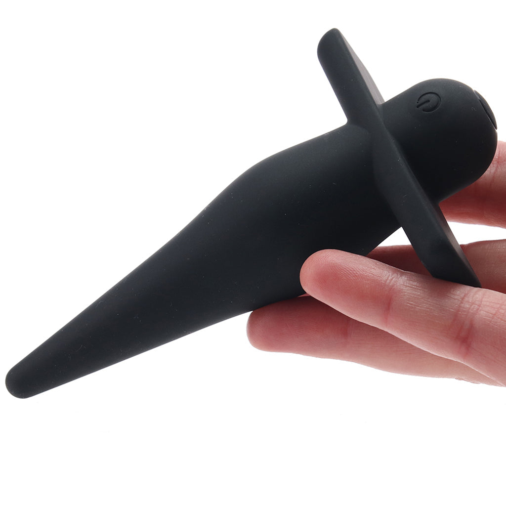 Rechargeable High Intensity Anal Probe in Black Anal Sex Toys > Butt Plugs