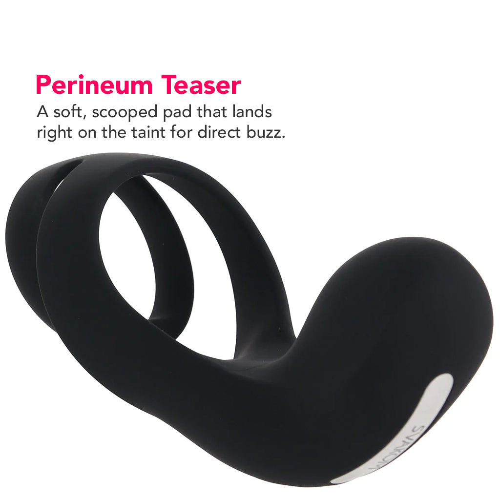Benedict Double Ring Perineum Stimulator Cock Rings