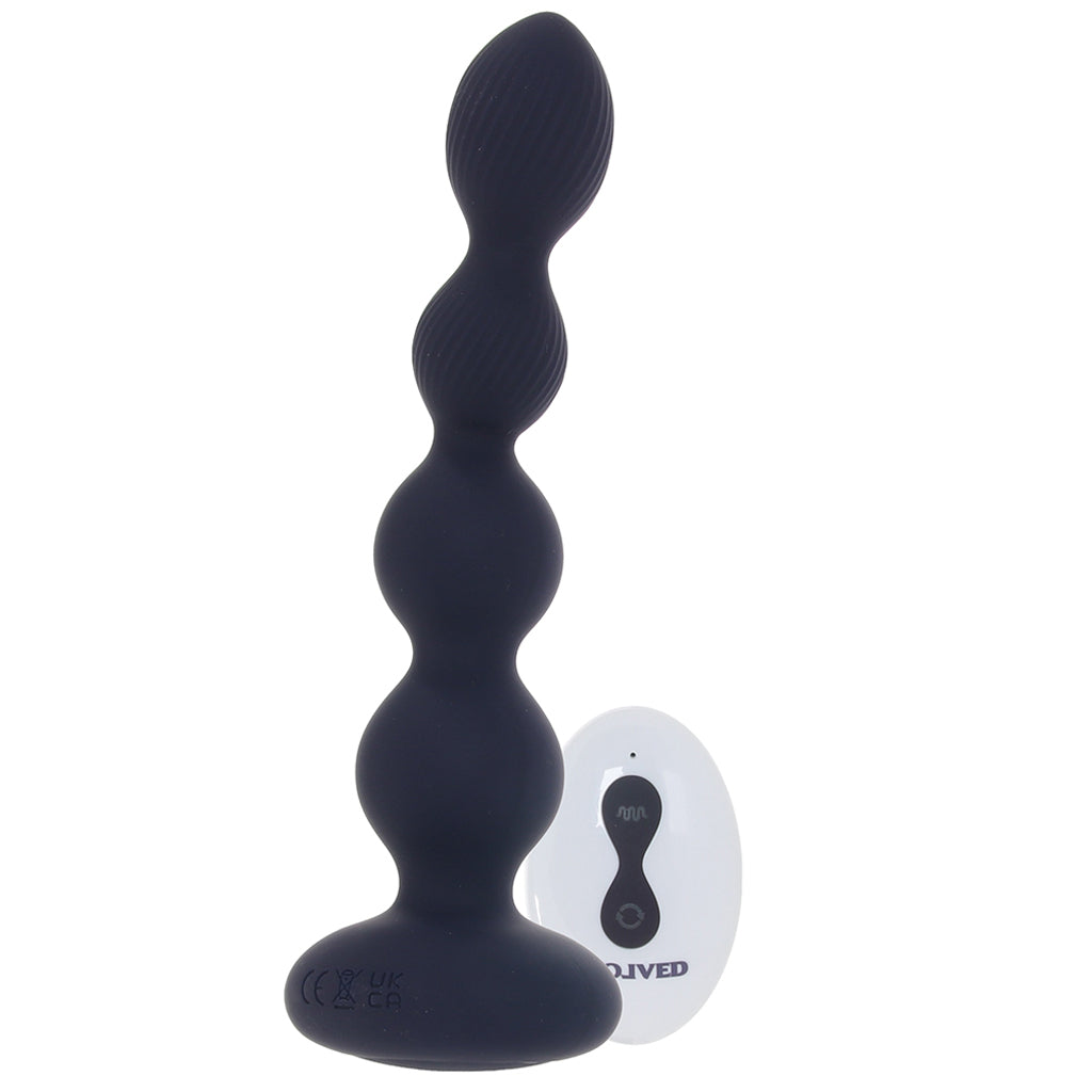 Pleasure Orbit Rotating Beaded Anal Vibe Anal Sex Toys > Anal Vibrators