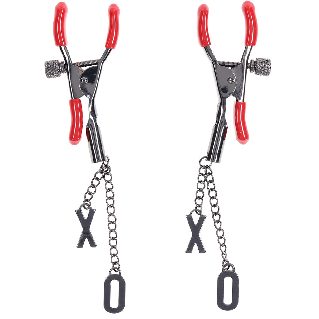 Ex's & Oh's Nipple Clamps Bondage and Fetish > Nipple Stimulators & Clamps