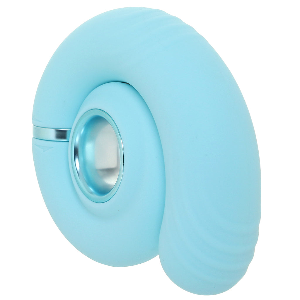 Loveline Gyre Vibrating Swirl Vibe in Blue Vibrators > G-Spot Vibrators