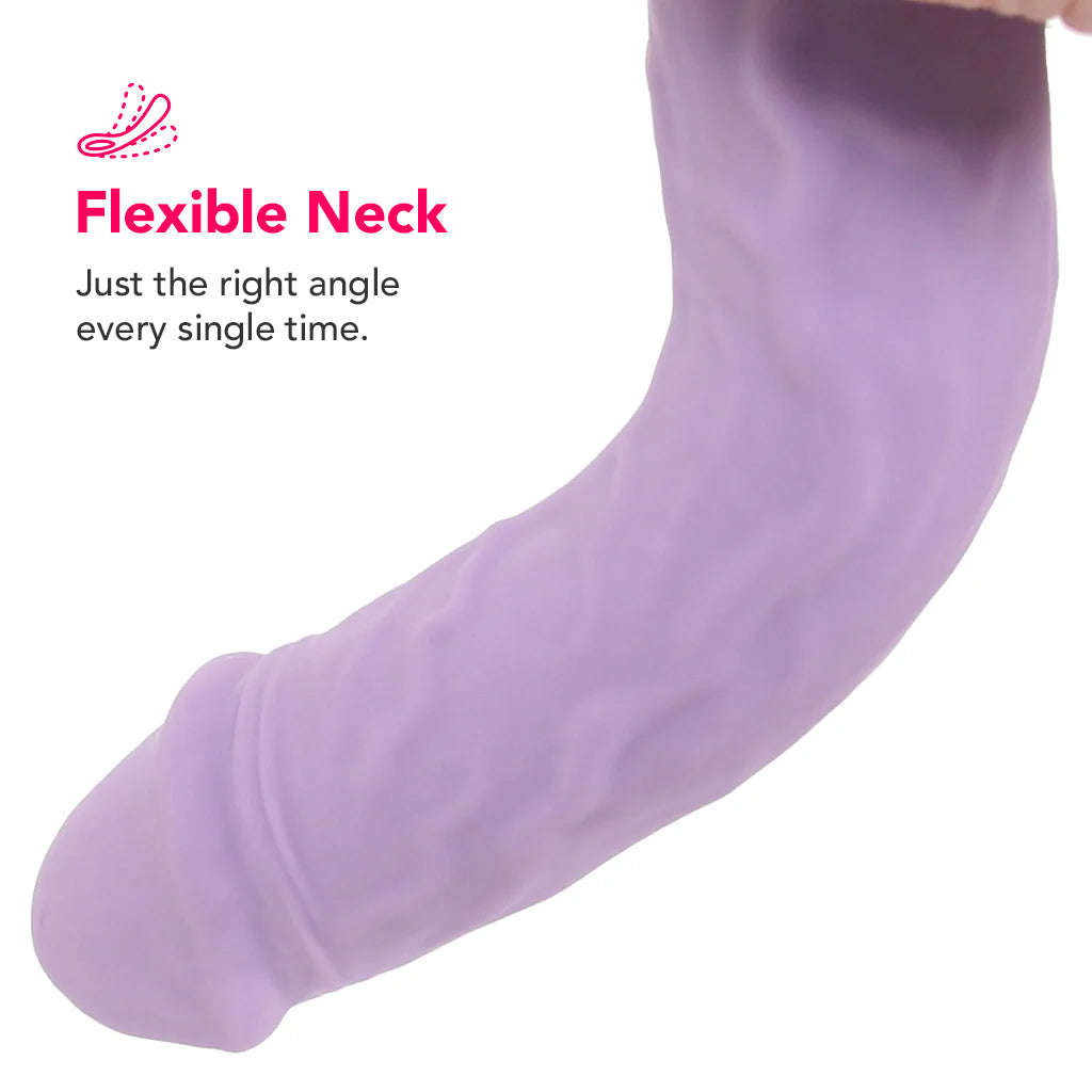 Large Purple Fantasy Vibe Vibrators > Realistic Vibrator Dildos