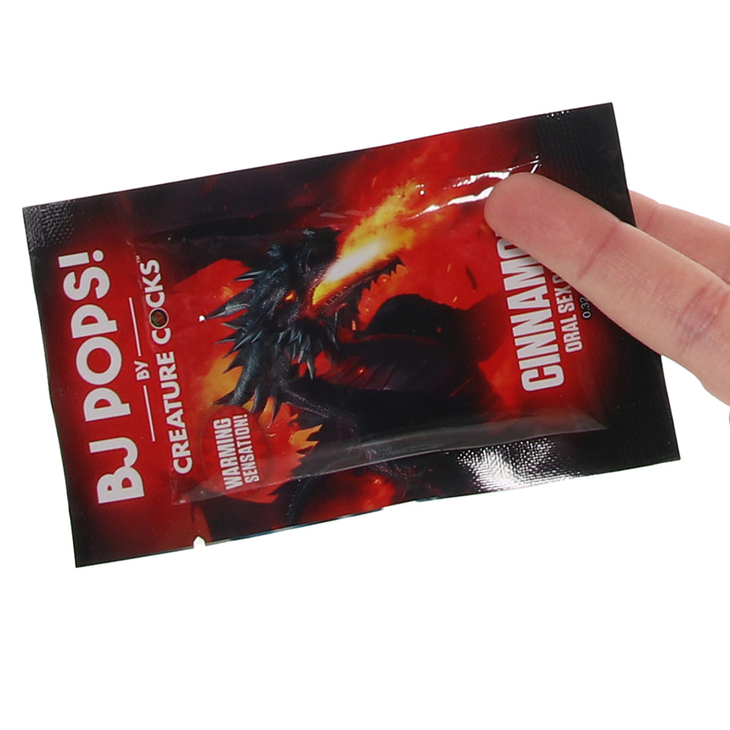 Creature Cocks BJ Pops! Candy .32oz/90g in Cinnamon Sensual Love > Tasty Treats
