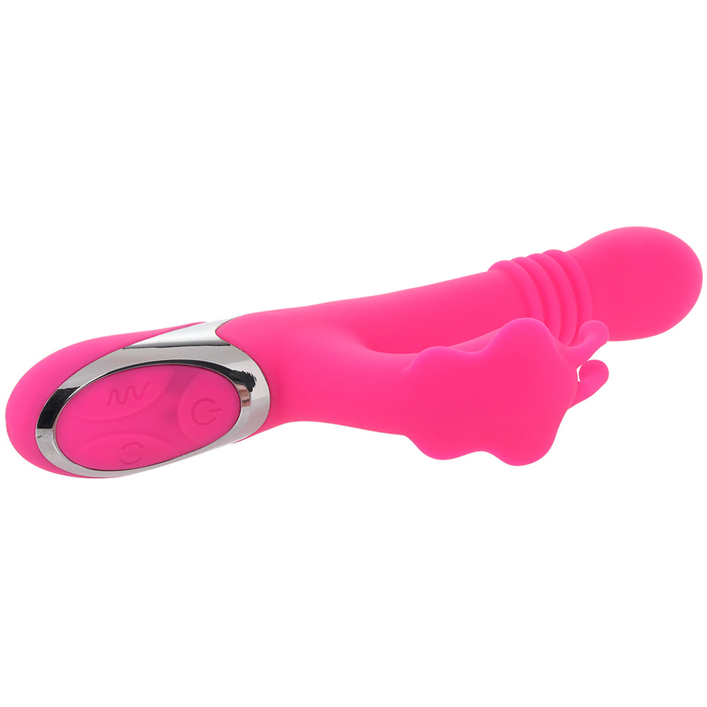 Enchanted Kissing Butterfly Thrusting Suction Rabbit Vibe Vibrators > Rabbit Vibrators