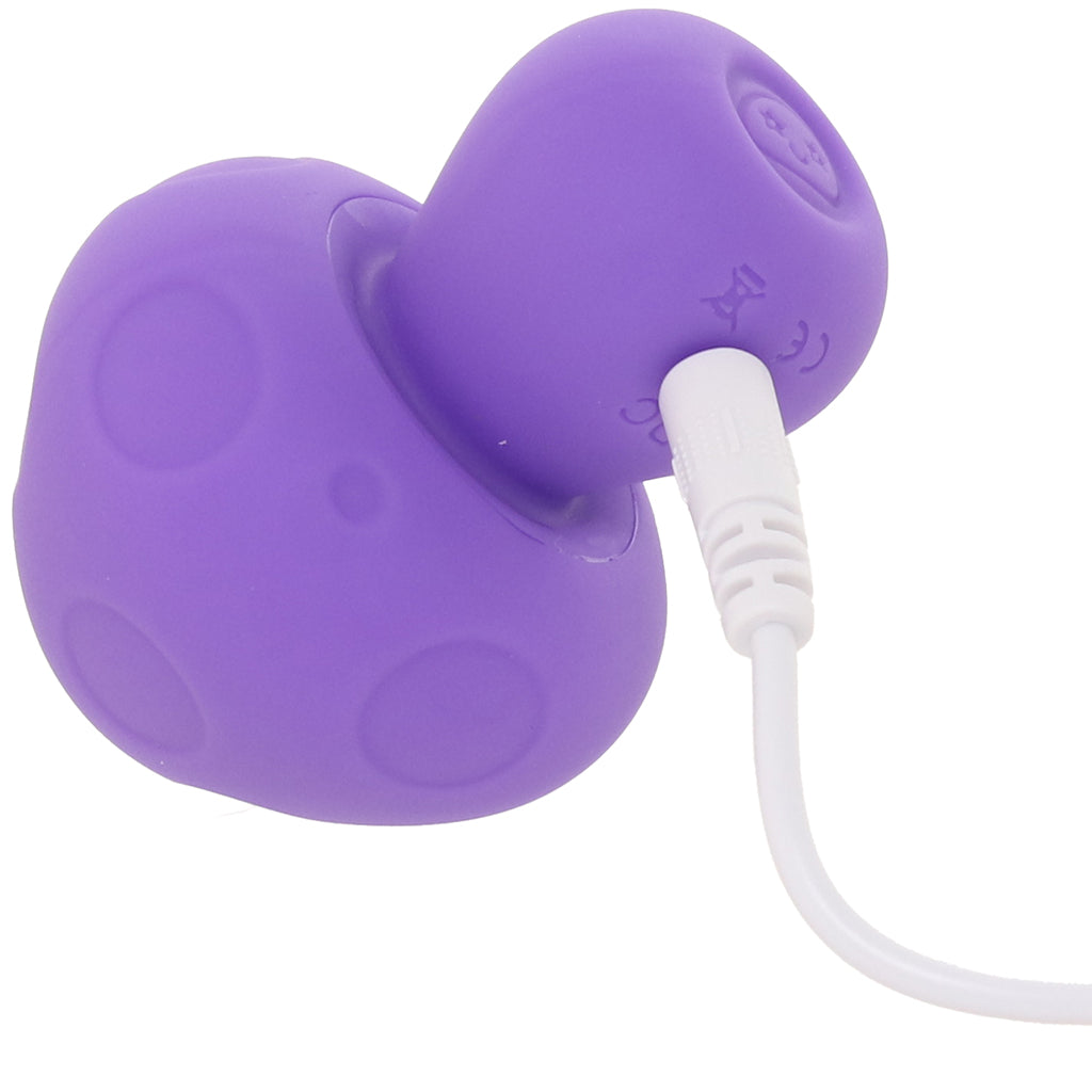 Mochi Silicone Mushroom Mini Vibe in Purple Vibrators > Clitoral Stimulators