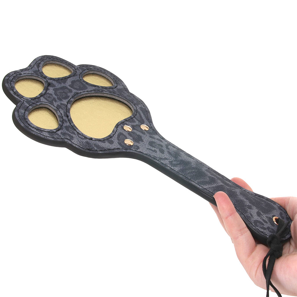 Sex & Mischief Cougar Paw Paddle Bondage and Fetish > Whips and Crops
