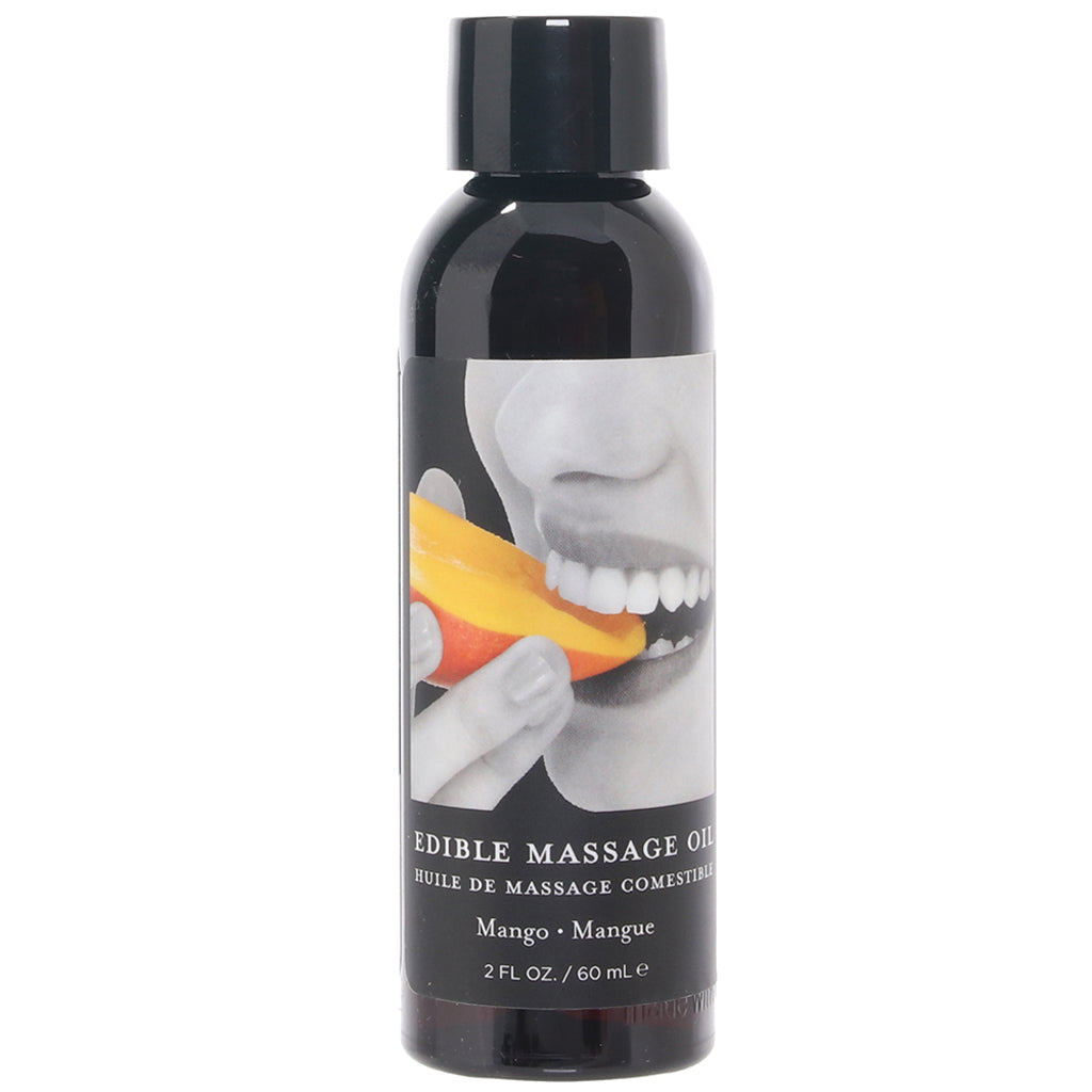 Edible Massage Oil 2oz/60ml in Mango Sensual Love > Massage