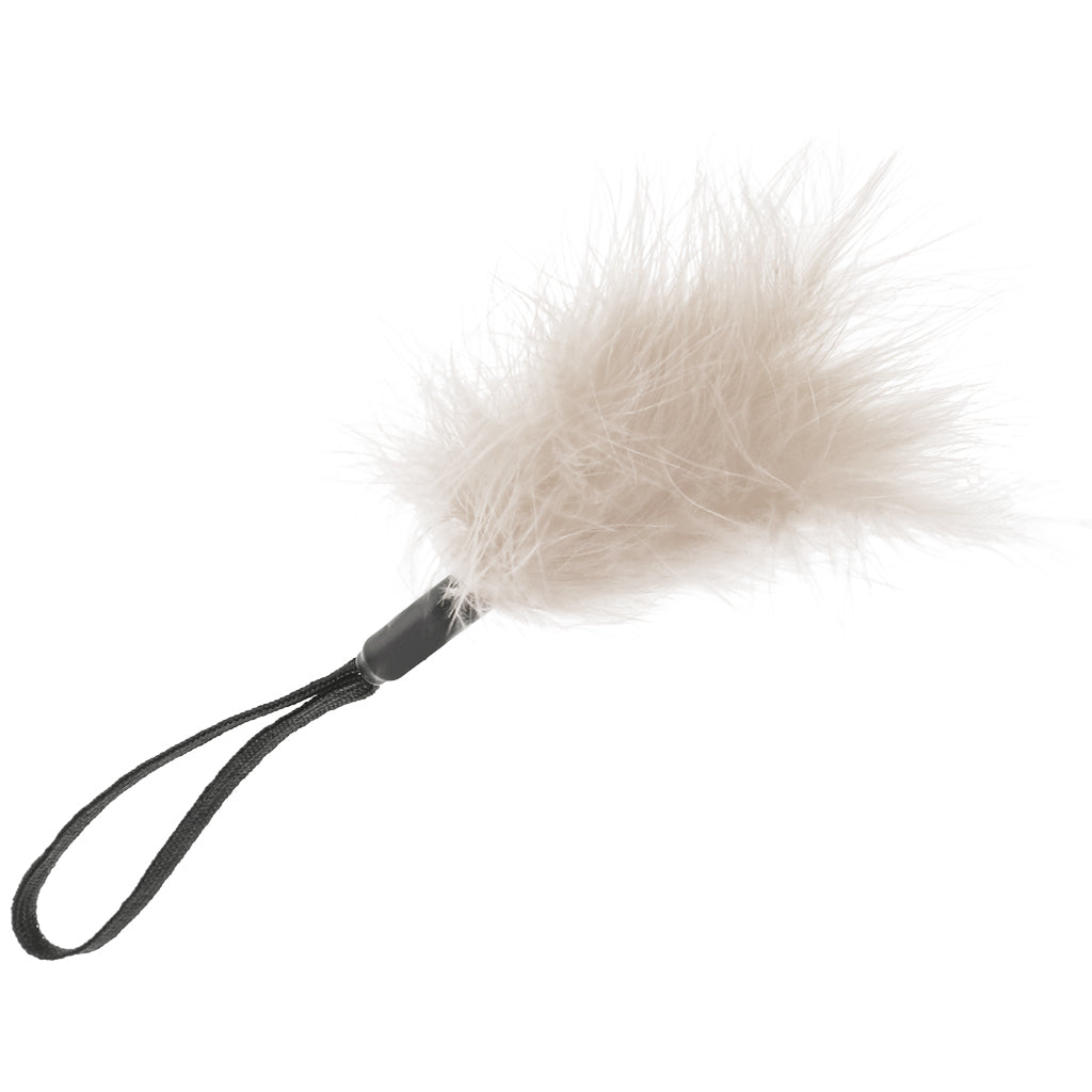 S&M Peaches 'n CreaMe Wrist Feather Ticker in Cream Sensual Love > Ticklers & Teasers