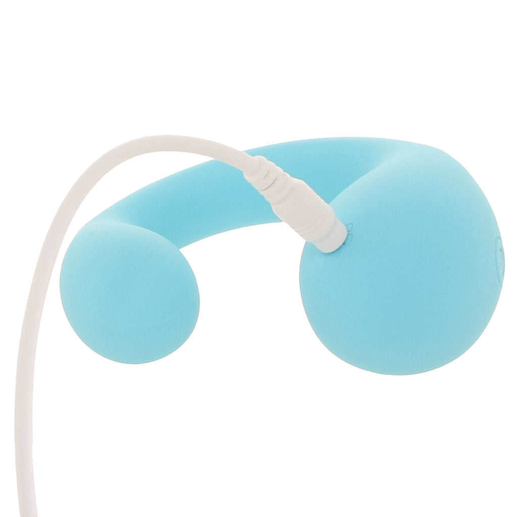 Loveline Playful Dual Motor Vibe in Blue Vibrators > G-Spot Vibrators