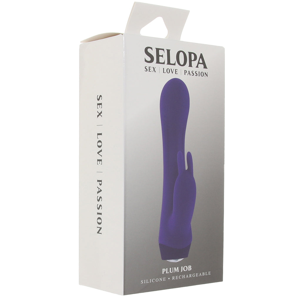 Selopa Plum Job Mini Rabbit Vibe Vibrators > Rabbit Vibrators