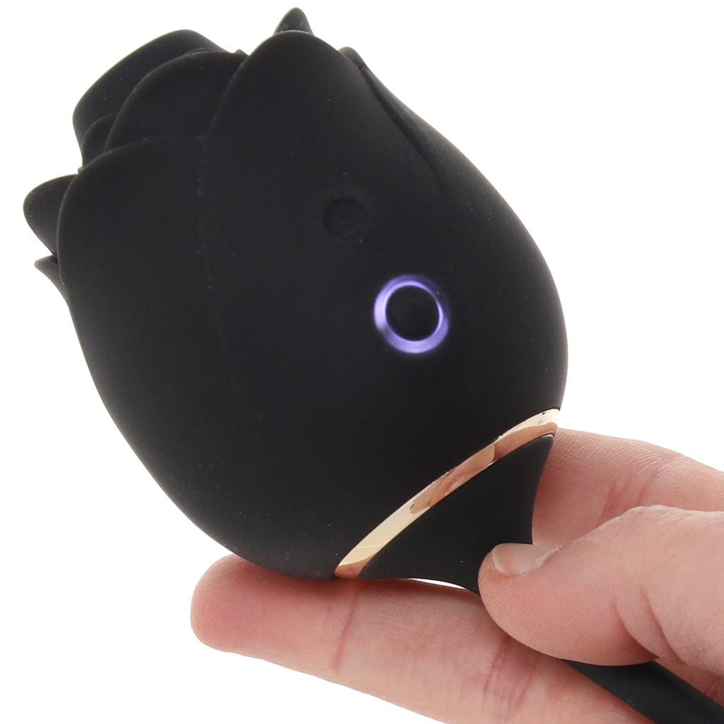 Dark Blushing Rose with Vibrating Egg Vibrators > Clitoral Stimulators