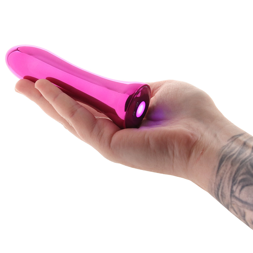 Inya Shimmer Aluminum Vibe in Pink Vibrators > Bullet and Egg Vibrators