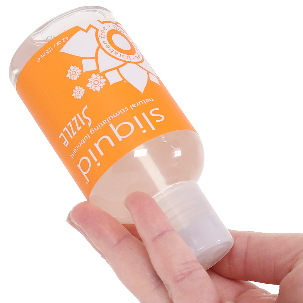Sizzle Natural Stimulating Lubricant in 4.2oz/125ml Lubes and Lotions > Stimulating Lubricants
